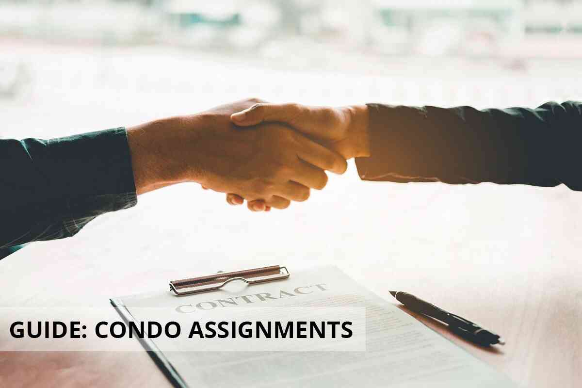 condo assignment sell